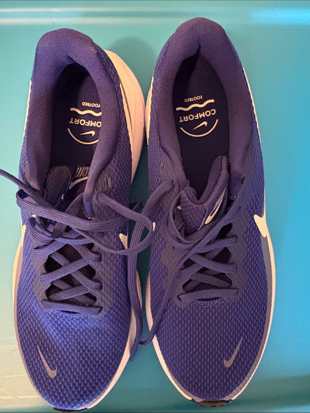 Nike Revolution 8 Running Shoes - Blue/White